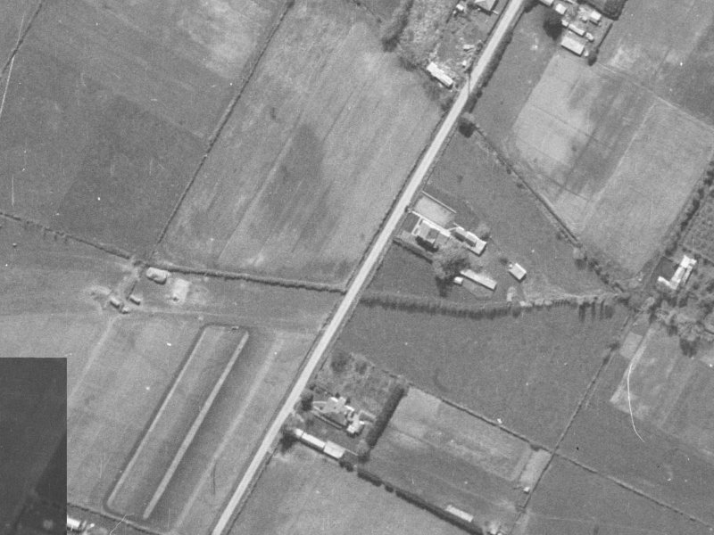 105 Breens Road from the air, 1940-1944