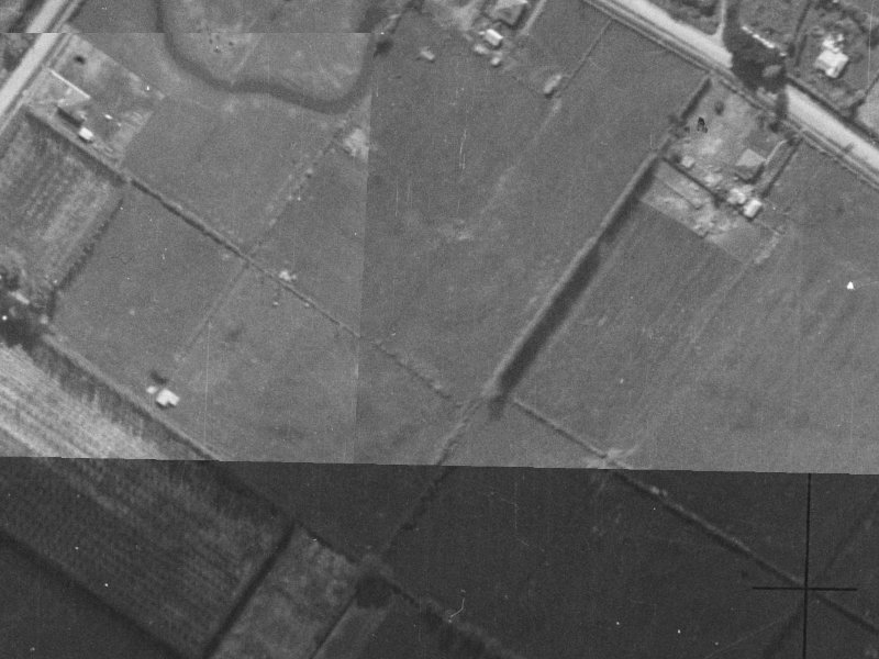 44 Oakland Street from the air, 1940-1944