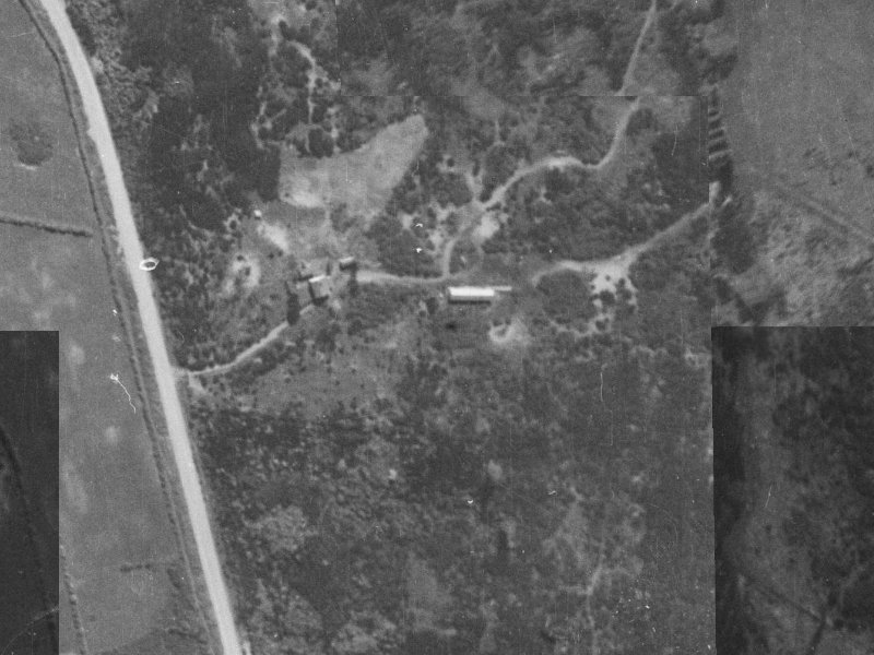 Helmsdale Street from the air, 1940-1944