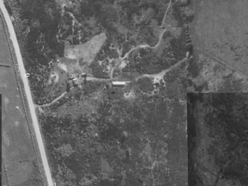 17E Helmsdale Street from the air, 1940-1944