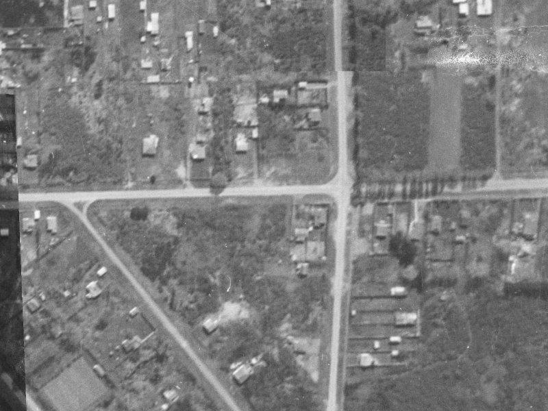187 Beach Road from the air, 1940-1944