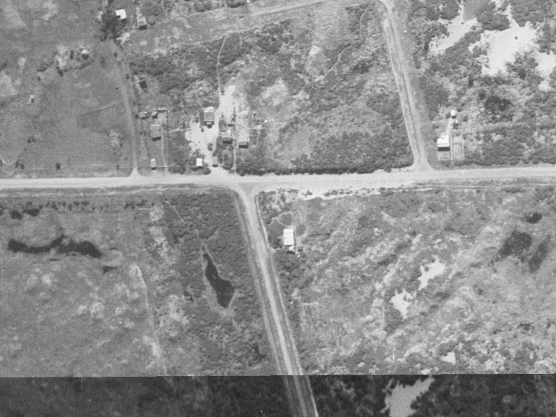 7 Britannia Street from the air, 1940-1944