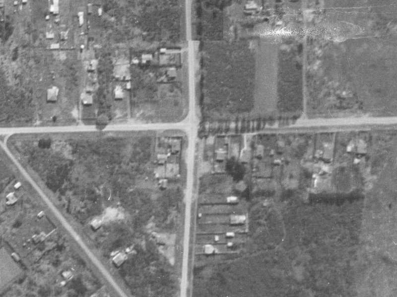 386 Bower Avenue from the air, 1940-1944