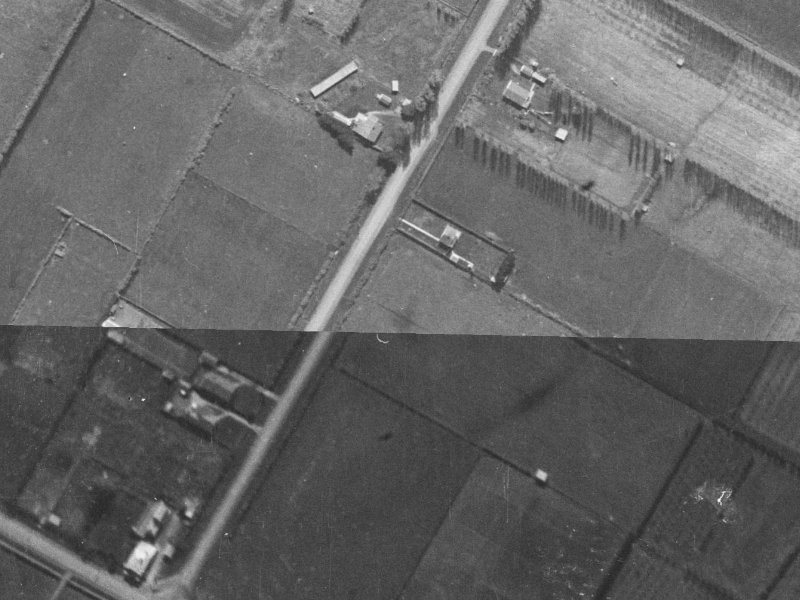 18B Highsted Road from the air, 1940-1944