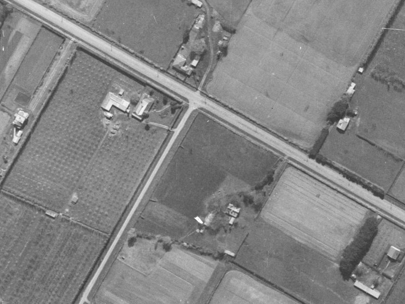 66 Leacroft Street from the air, 1940-1944