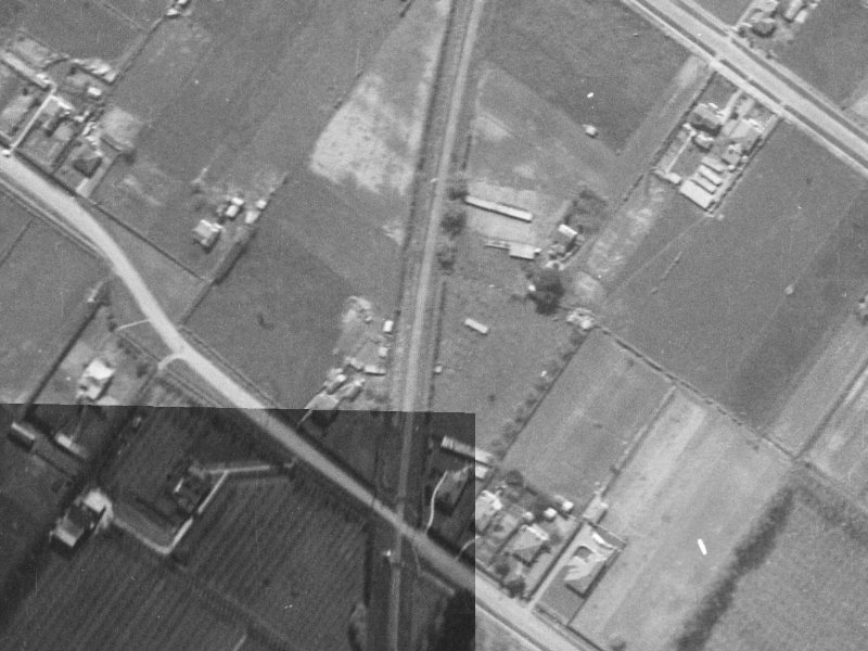 Prudhoe Lane from the air, 1940-1944