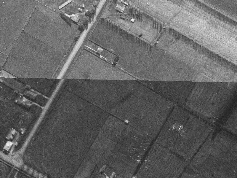 62A Bainton Street from the air, 1940-1944