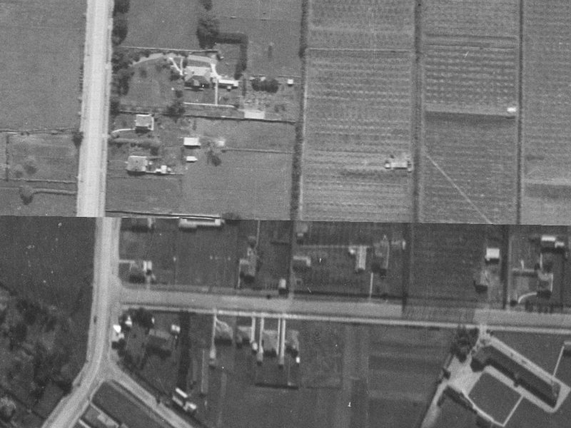 11B Winters Road from the air, 1940-1944
