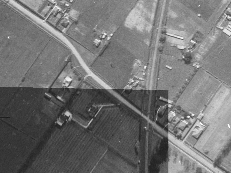 105 Sawyers Arms Road from the air, 1940-1944