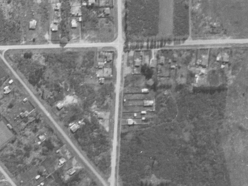 380 Bower Avenue from the air, 1940-1944