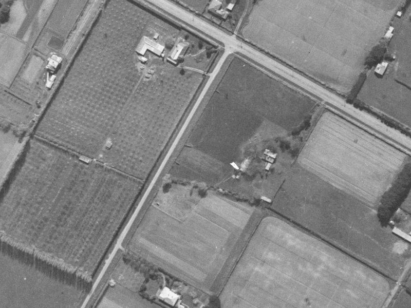 58 Leacroft Street from the air, 1940-1944