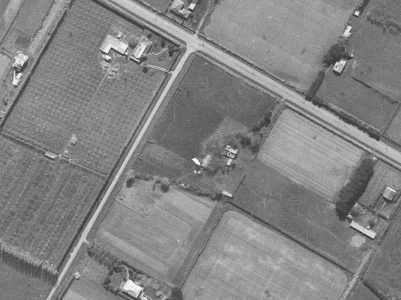 60 Leacroft Street from the air, 1940-1944