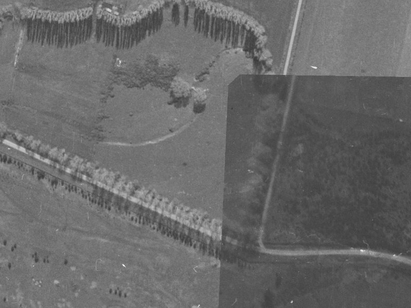 63 Stanleys Road from the air, 1940-1944