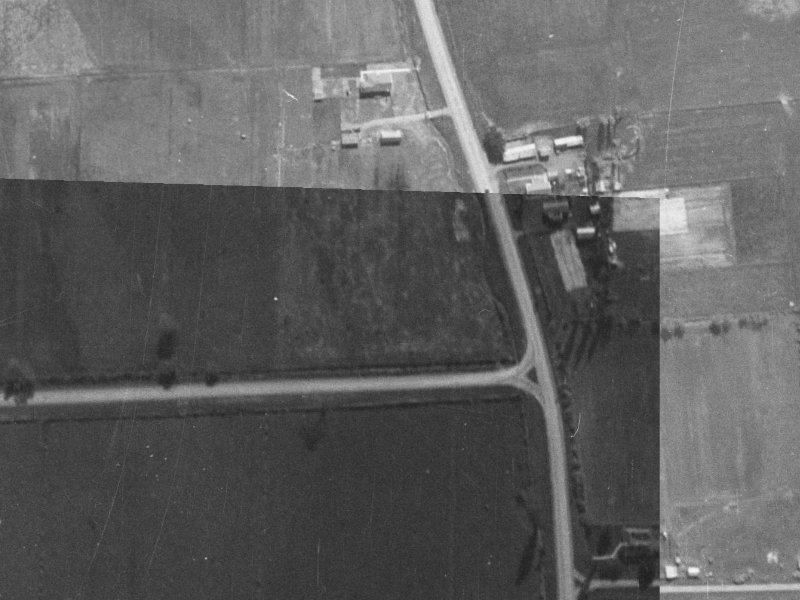 501 Hills Road from the air, 1940-1944