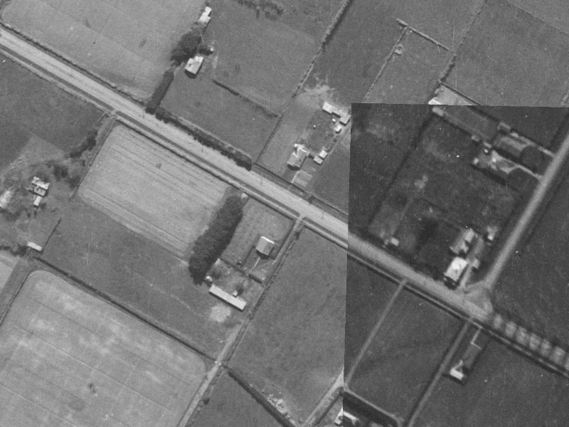 341 Harewood Road from the air, 1940-1944
