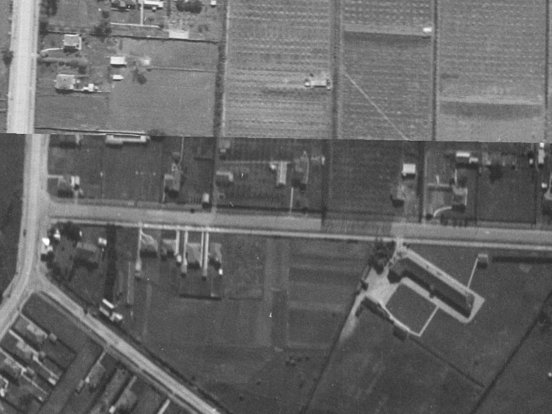 23 Winters Road from the air, 1940-1944