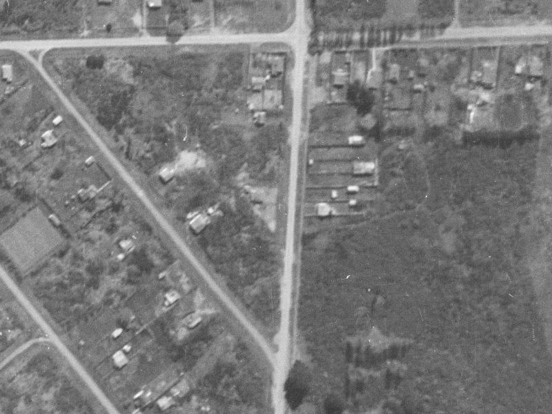 349A Bower Avenue from the air, 1940-1944