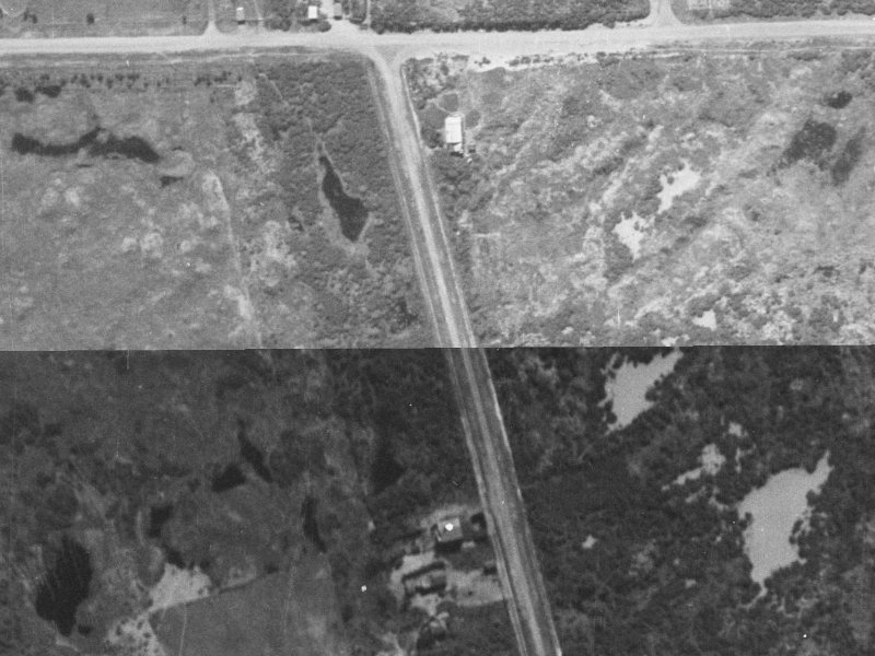 20 Britannia Street from the air, 1940-1944