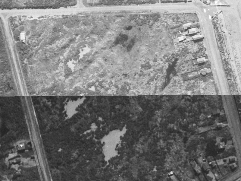 5 Leda Place from the air, 1940-1944