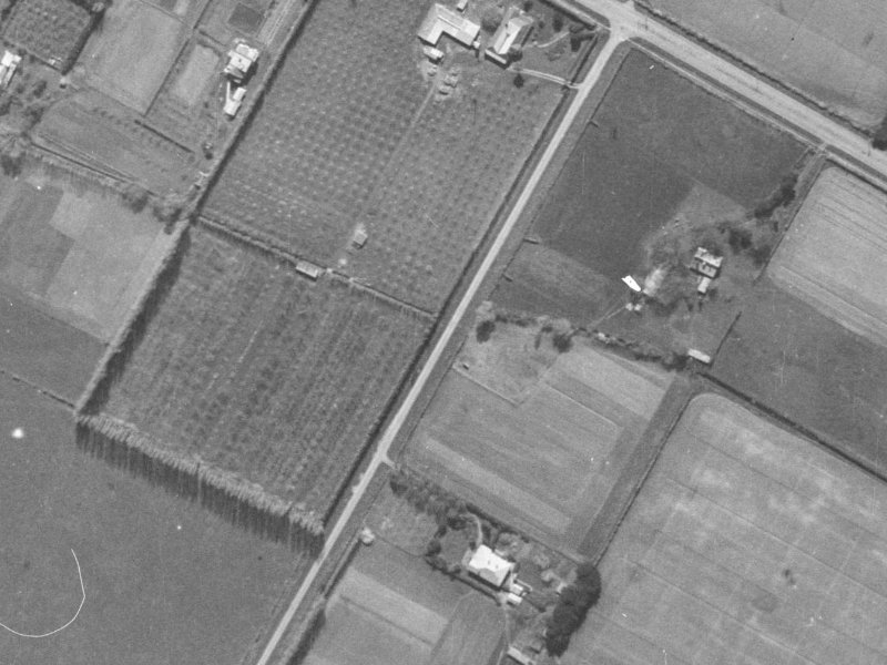 54 Leacroft Street from the air, 1940-1944