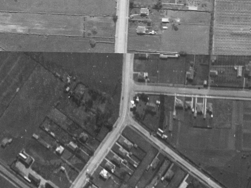 162-160 Main North Road from the air, 1940-1944