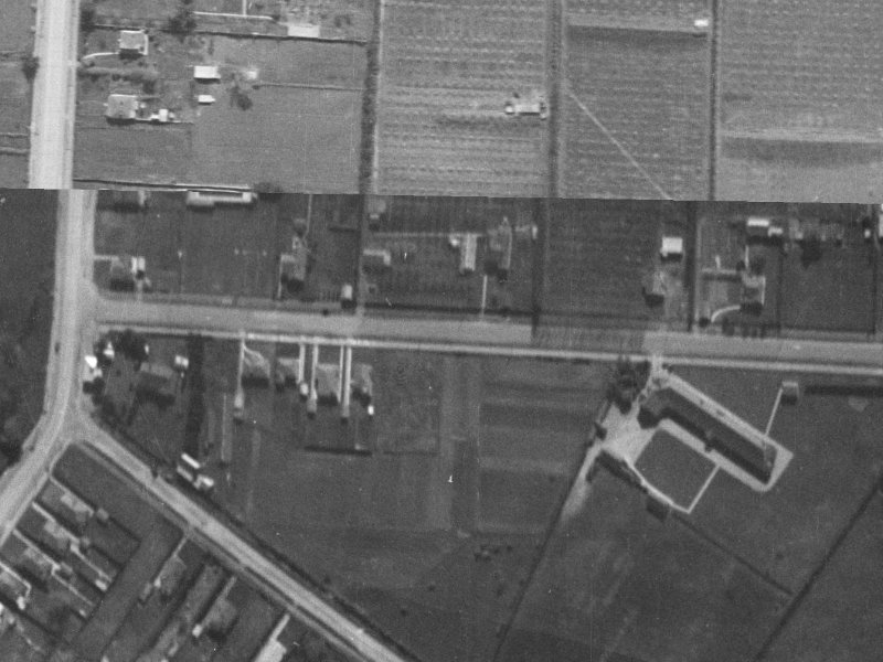 26A Winters Road from the air, 1940-1944