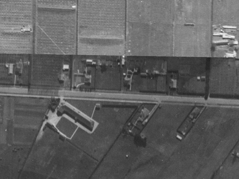 45A Winters Road from the air, 1940-1944