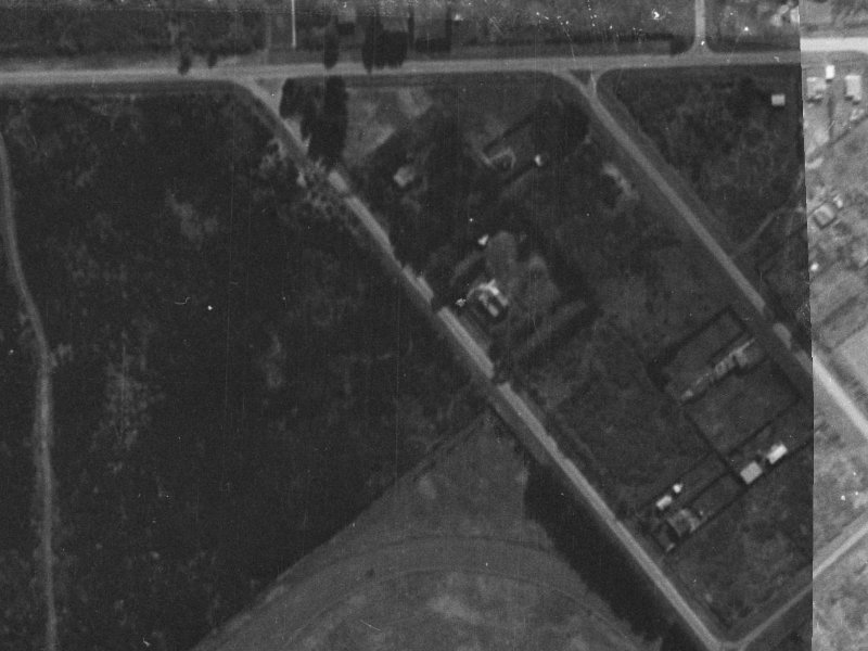 41 Ascot Avenue from the air, 1940-1944