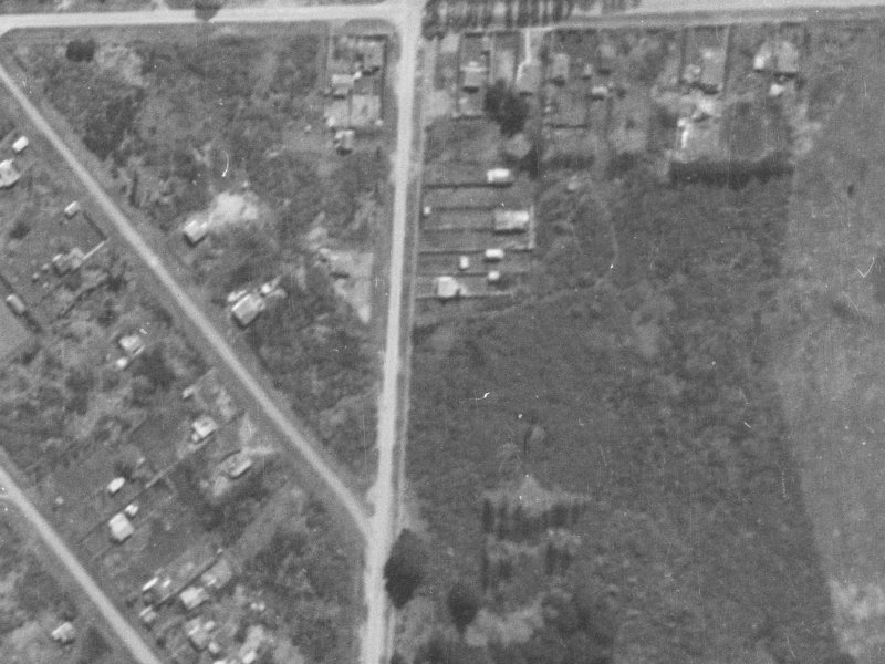366 Bower Avenue from the air, 1940-1944