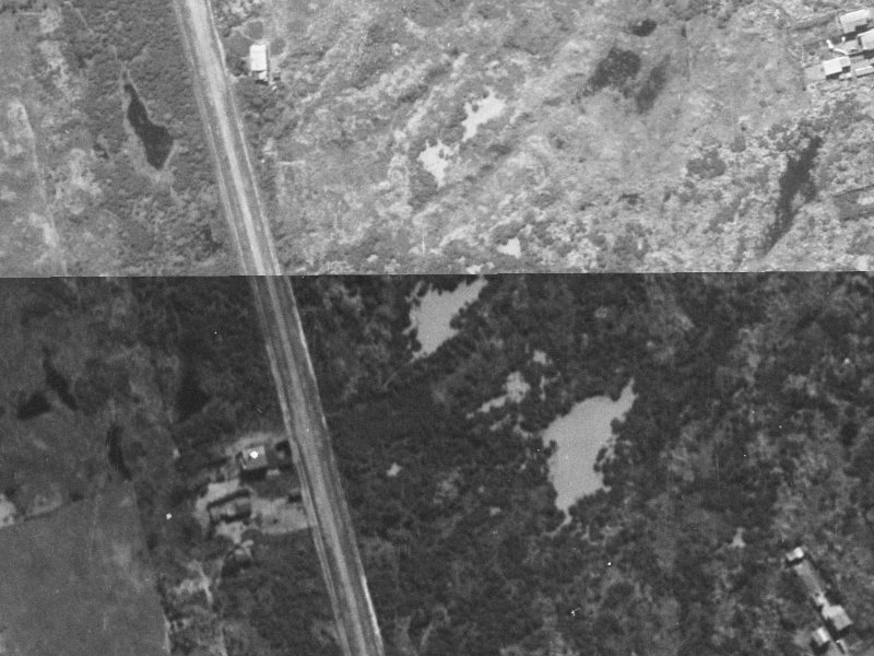 5 Pandora Street from the air, 1940-1944