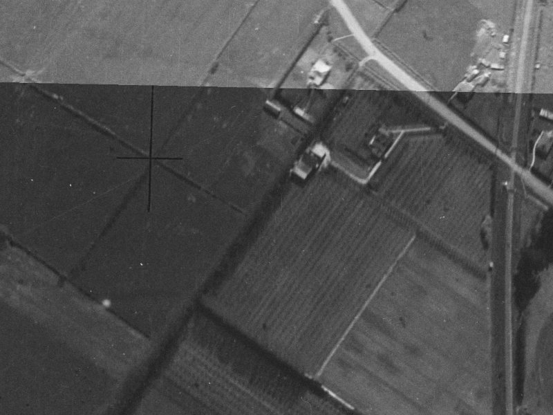 95a Sawyers Arms Road from the air, 1940-1944
