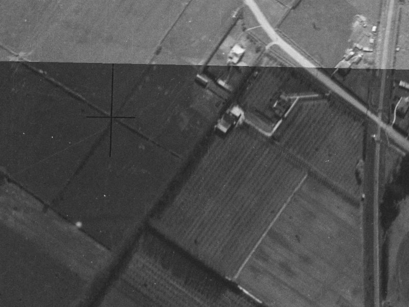 69 Sawyers Arms Road from the air, 1940-1944