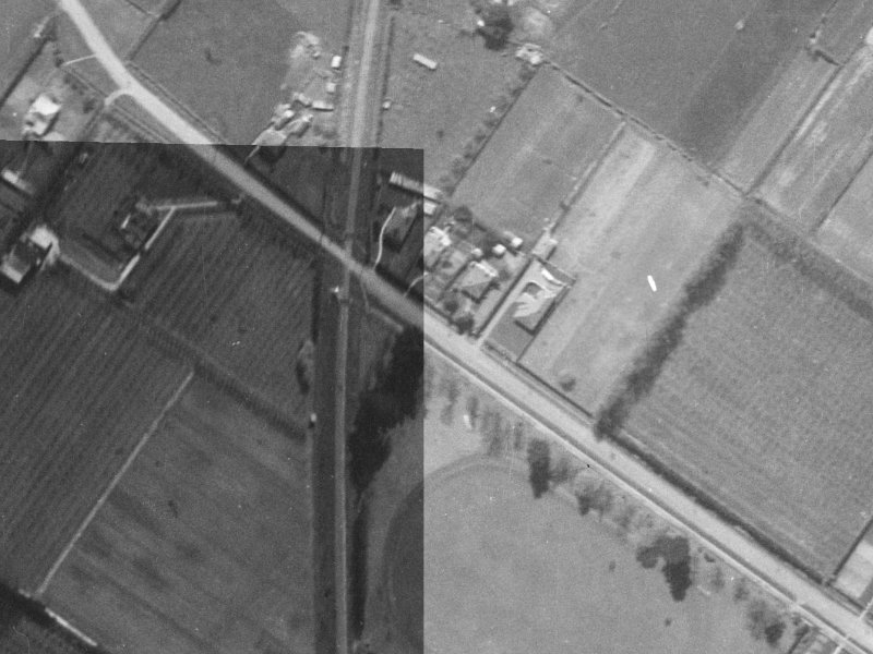 88 Sawyers Arms Road from the air, 1940-1944