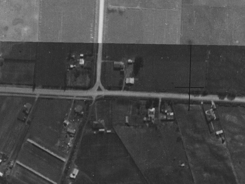 121 Winters Road from the air, 1940-1944