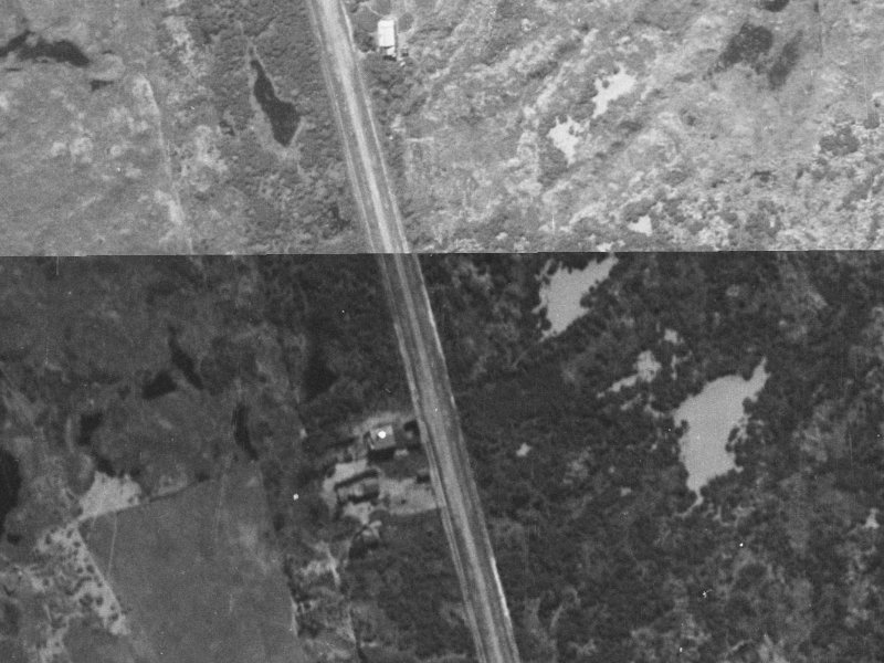 33 Britannia Street from the air, 1940-1944