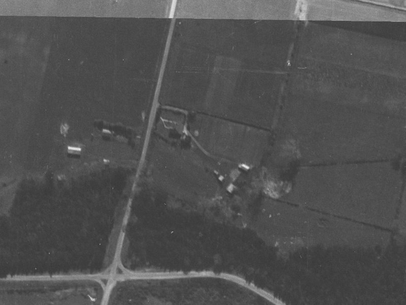 219 Wooldridge Road from the air, 1940-1944