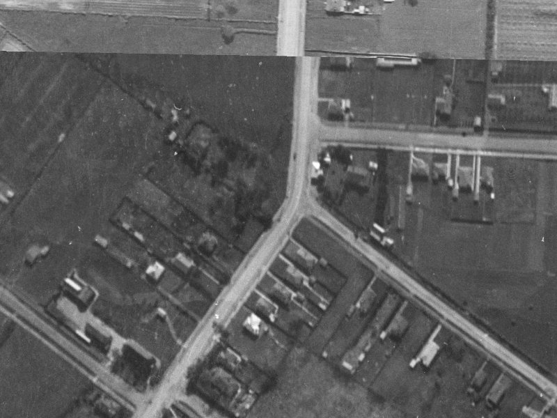 525 Cranford Street from the air, 1940-1944
