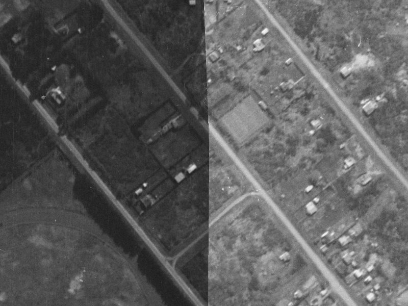 26 Flemington Avenue from the air, 1940-1944