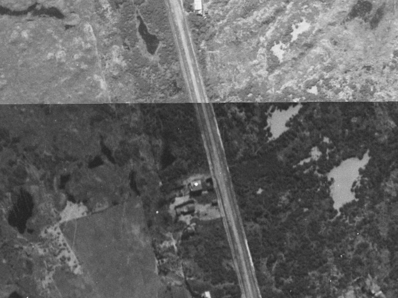 32 Britannia Street from the air, 1940-1944