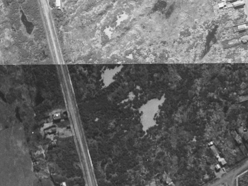 7A Pandora Street from the air, 1940-1944