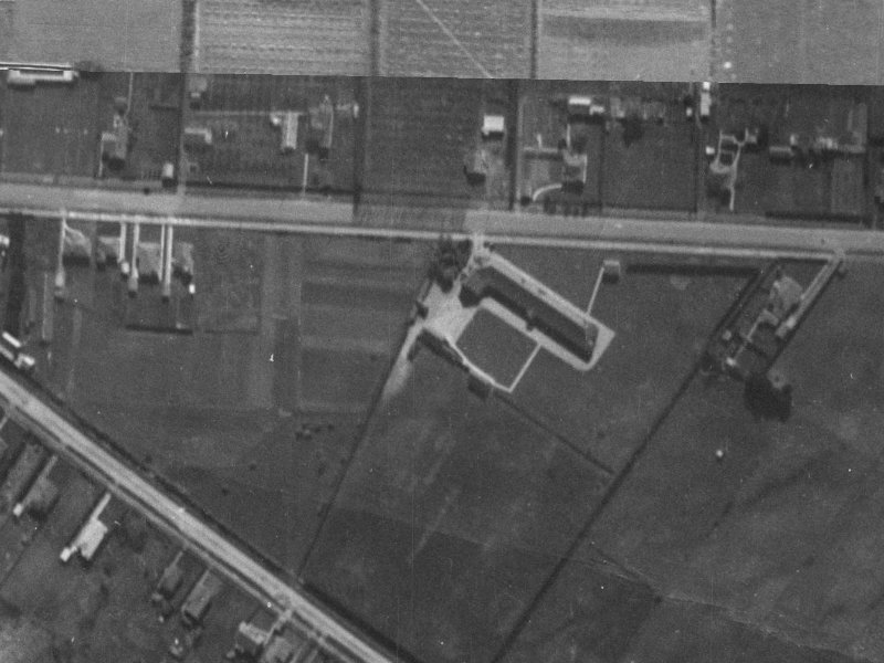 9 Fraser Street from the air, 1940-1944