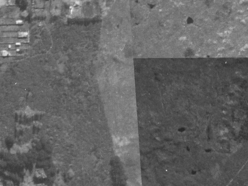 31 Philomel Street from the air, 1940-1944