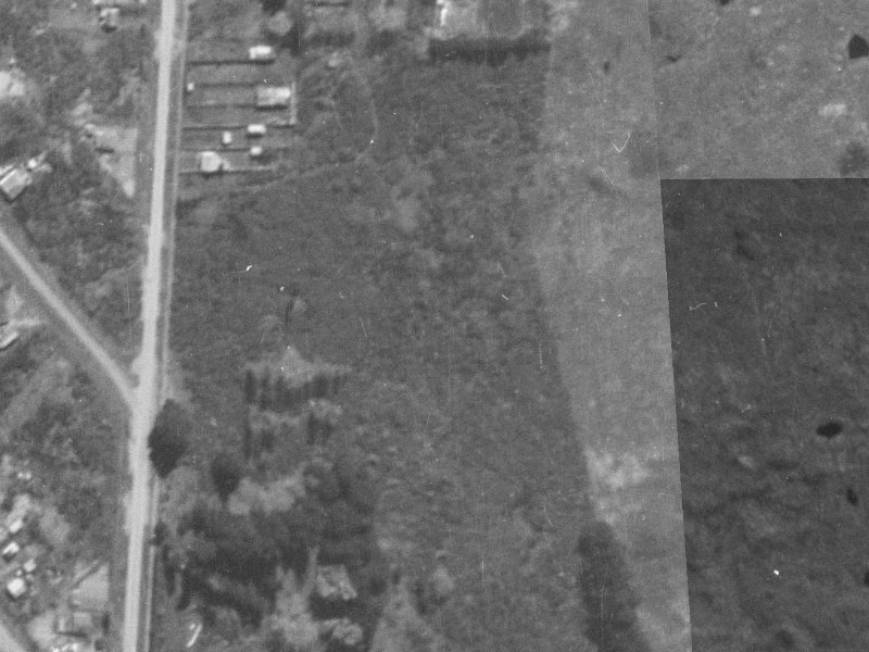 16 Philomel Street from the air, 1940-1944