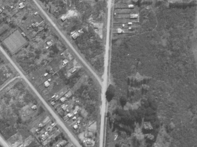 36A Pinewood Avenue from the air, 1940-1944