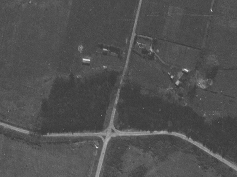 215 Wooldridge Road from the air, 1940-1944