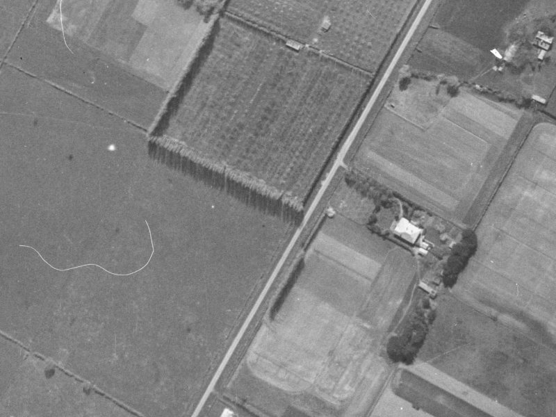 36 Leacroft Street from the air, 1940-1944