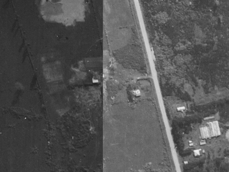 7 Newhaven Street from the air, 1940-1944