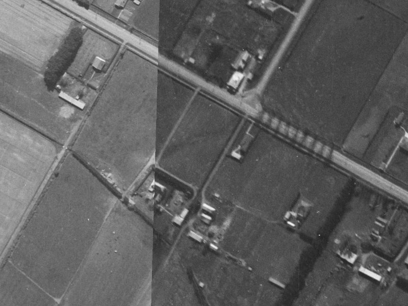 41 Bishopdale Ct from the air, 1940-1944