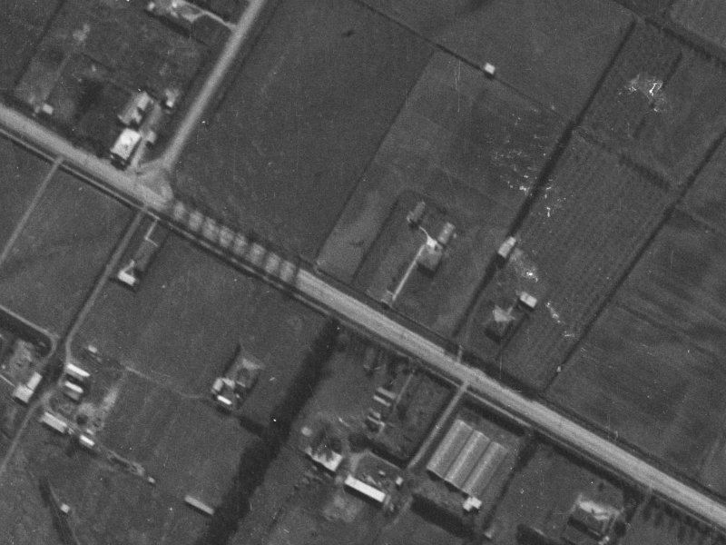 250A Harewood Road from the air, 1940-1944