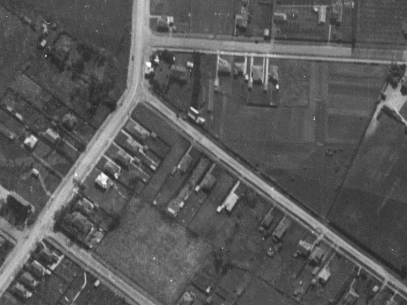 555 Cranford Street from the air, 1940-1944